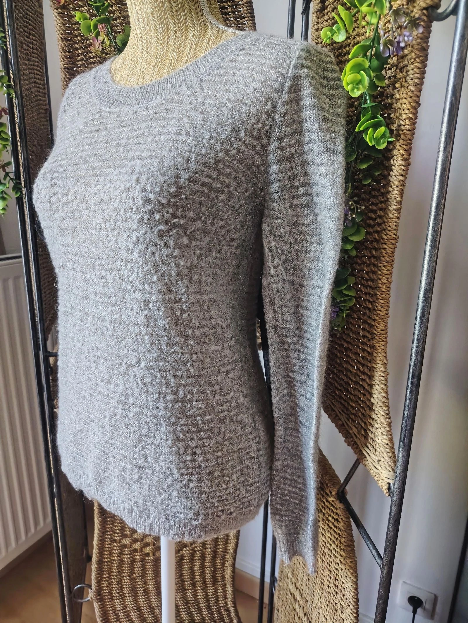 Pull gris femme 36 Season  – photo 4